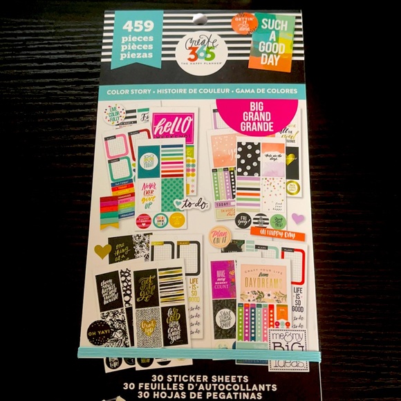 Happy Planner Big Stickers🌼